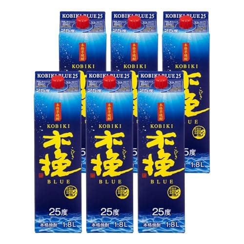 雲海酒造 木挽BLUE パック [ 焼酎 25度 宮崎県 1800ml×6本 ]