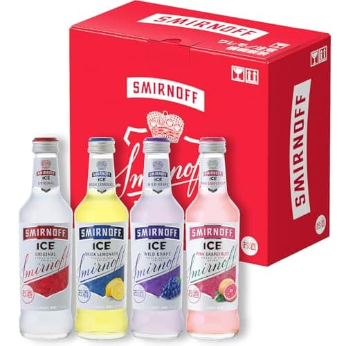 SMIRNOFF ICE チューハイ ギフトセット 275ml×8本 スミノフ アイス 4種類×2本 飲み比べセット サワー 酎ハイ お酒 ホワイトデー