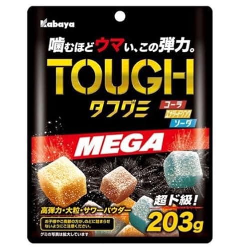 カバヤ タフグミMEGA 203g×6袋入