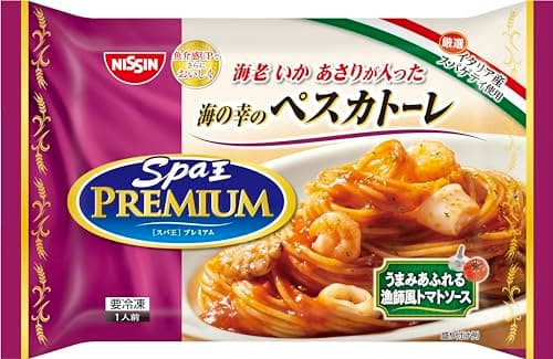 [冷凍] 日清スパ王プレミアム 海の幸のペスカトーレ 1人前 ×7個