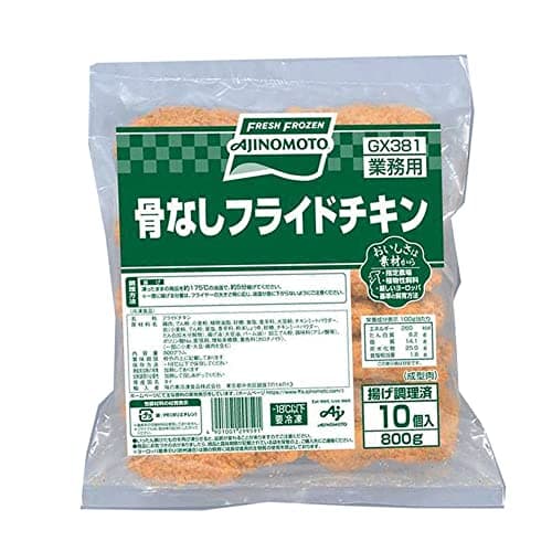 [冷凍] 味の素 骨なしフライドチキン 800g