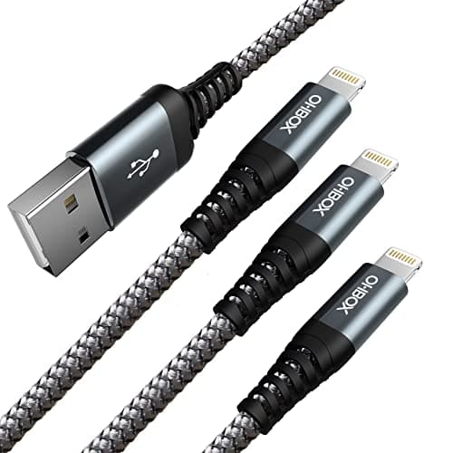 iPhone 充電ケーブル 2M 3本セット 高耐久 あいふぉん コード USB Lightning ケーブル