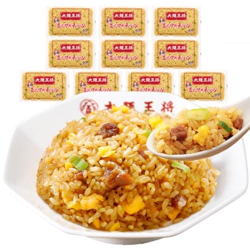 大阪王将 冷凍チャーハン 直火炒め 200g×10袋セット [冷凍食品] 炒飯 パラパラ食感