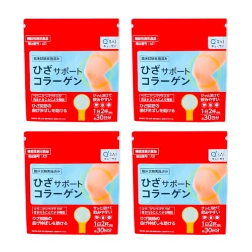 キューサイ ひざサポートコラーゲン 150g 4袋まとめ買い 専用スプーン付 機能性表示食品