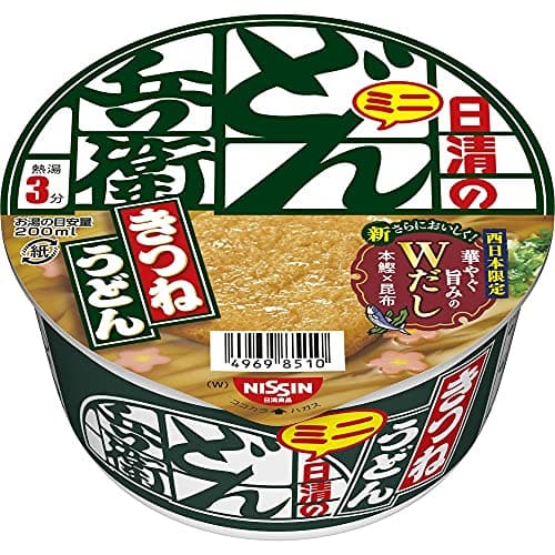 どん兵衛 きつねうどんミニ (西) 42g×12個
