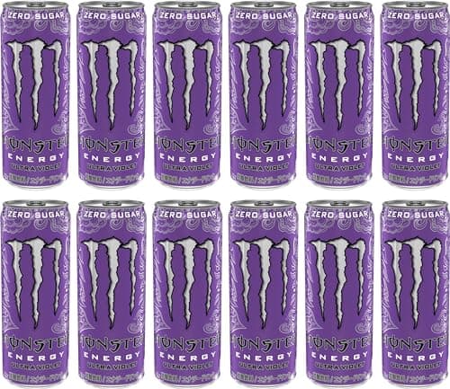 モンスター アサヒ飲料 ウルトラバイオレット 355ml×12本 [エナジードリンク] [0カロリー]【Amazon.co.jp限定】