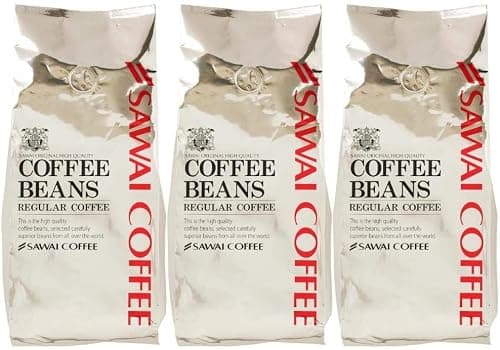 澤井珈琲 コーヒー 専門店 ルナブレンド 1.2kg (400g x 3) 120杯分 大入り セット 【 豆のまま 】 コーヒー豆