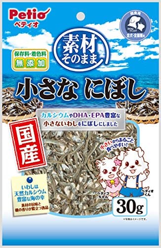 ペティオ (Petio) 素材そのまま 小さなにぼし 30g