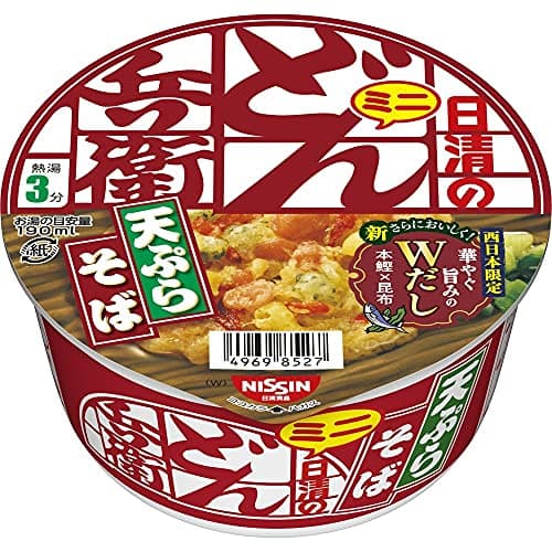 どん兵衛 天ぷらそば ミニ(西) 46g×12個