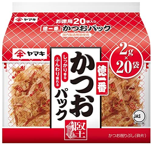 ヤマキ 徳一番 かつおパック (2g×20p) ×5個