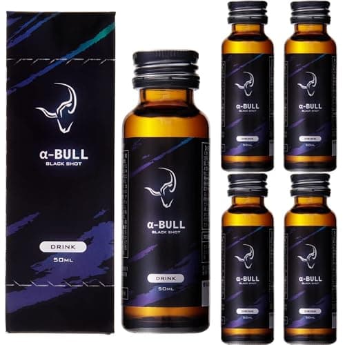 α-BULL BLACK SHOT 50ml × 5本入り