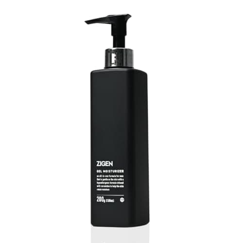 【大容量サイズ】ZIGEN(ジゲン) メンズ オールインワンジェル 化粧水 セラミド配合 高保湿 乾燥肌 【1本で スキンケア 完結】 美容液 乳液 クリーム オールインワン 200g(約5ヶ月分)