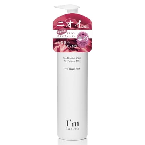 I'm La Floria デリケートゾーンソープ デリケート ボディウォッシュN 250ml ボディソープ 保湿 におい ケア 全身 VIO デリケートゾーン イヴピアッツェローズの香り (アイム ラフロリア)