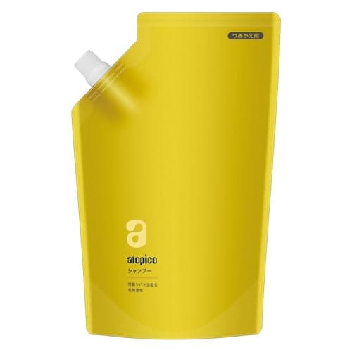 アトピコ (atopico) シャンプー つめかえ用 450mL 敏感肌 乾燥肌 低刺激性 無香料 無着色 フケ かゆみ 頭皮ケア ツバキ油配合 大島椿