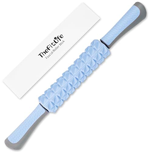 TheFitLife マッサージローラー 筋膜リリース ローラー ふくらはぎ マッサージ 筋膜ローラー スティック 首 肩 背中 腰 フォームローラー リンパ 脚 足 太もも 足裏