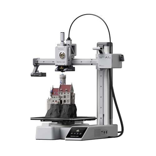 Bambu Lab A1 mini 3Dプリンター 高速高精度 自動調整 初心者向け 日本語UI対応 造形サイズ:180×180×180mm³