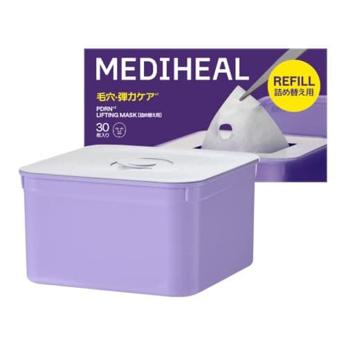 MEDIHEAL(メディヒール)【詰め替え】PDRN 30枚 シートマスク 大容量 毎日使える 高保湿ケア うるおい肌 シートパック THE 365マスク