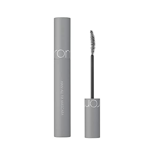 rom&nd HAN ALL FIX MASCARA 4 colorsㅣIntense Length, Long-Lasting, Volumizing, Waterproof, No Flaking, 7gㅣ0.25oz (L01 Long Black)