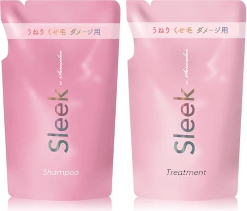 スリーク バイ サラサロン シャンプー & トリートメント 詰替セット 340ml (メルティリペアシャンプー&トリートメント詰め替えセット)