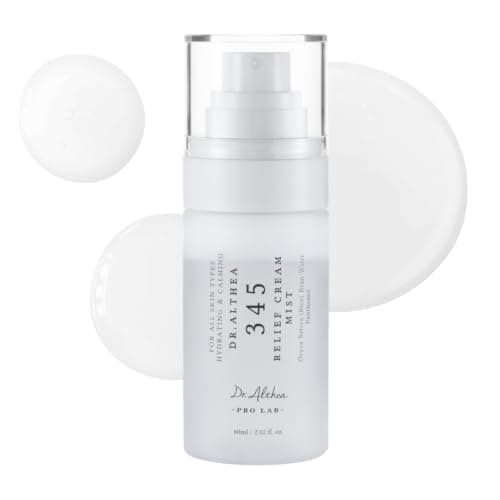 Dr.Althea 345リリーフクリームミスト 60ml/100ml ファーストセラム 導入化粧水 保湿 鎮静 乾燥肌 敏感肌 ゆらぎ肌 低刺激 化粧ノリ べたつきのないクリームミスト 韓国スキンケア ドクターエルシア