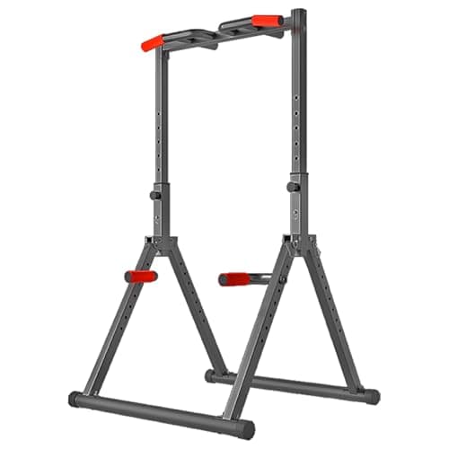WASAI(ワサイ) 懸垂マシン ぶら下がり健康器 耐荷重150kg 9段階高さ調整バーベルラック/スタンド【BIG3/スクワット/ベンチプレス/デッドリフト】 ホームジム チンニングスタンド 公園の鉄棒 自宅フィットネス用 BS312 BS312X (JH010)