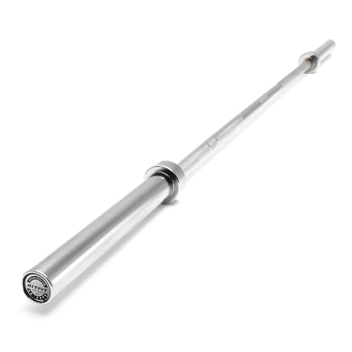 RITFIT オリンピックバーベル 直径50mm 最大耐荷重900kg バーベルシャフト オリンピックシャフト 220cm 20kg プロ仕様 本格的バーベル ニードルベアリングタイプ ベンチプレス デッドリフト スクワット ウェイトリフティング 筋肉トレーニング BIG3 パーソナルジムに最適(220cm)