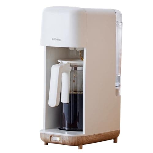 アイリスオーヤマ コーヒーメーカー ドリップ式 720ml 6杯分 マグボトルに直接ドリップ ホット・アイス対応 CMS-0800-C
