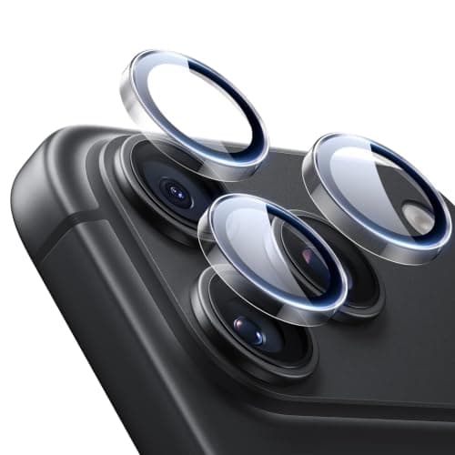 ESR iPhone 18 Pro カメラ保護 iPhone18ProMax カメラ保護 超薄設計 50kg耐衝撃 米軍MIL規格 1セット クリア