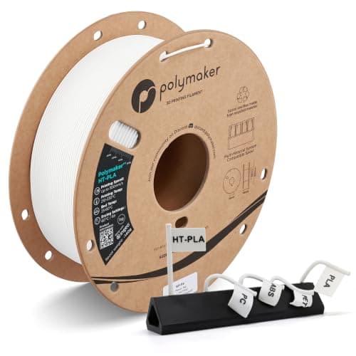 ポリメーカ(Polymaker)3Dプリンタ―用耐熱性フィラメント Polymaker HT-PLA 1.75mm径 1kg巻 Polymaker HT-PLA White