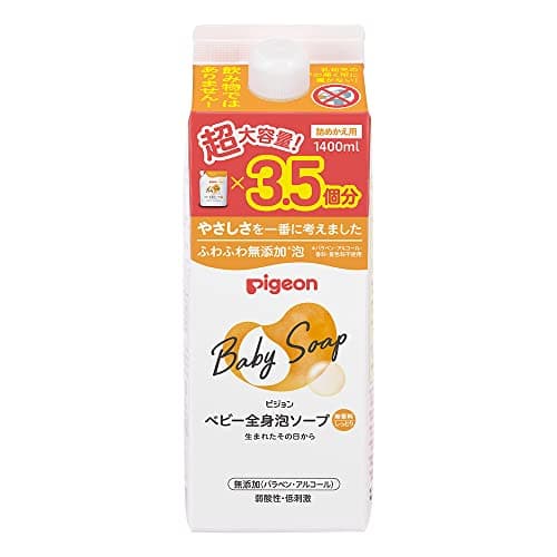 PIGEON ピジョン ベビー全身泡ソープ しっとり 詰替用 3.5回分 1400ml
