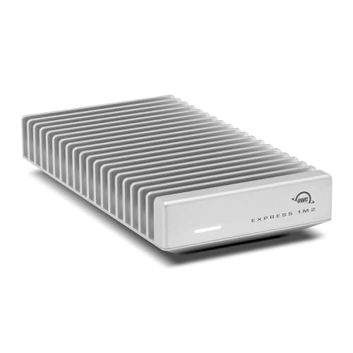【OWC直営】OWC Express 1M2 80G (エキスプレス 1M2 80G) NVMe SSD USB4 Thunderbolt 対応/USB-C 超高速外付けSSDドライブ 最大実効転送速度6000MB/s以上 バスパワー ポータブル アルミヒートシンク Mac Windows対応 (80Gbps, 0GB(ケースのみ))