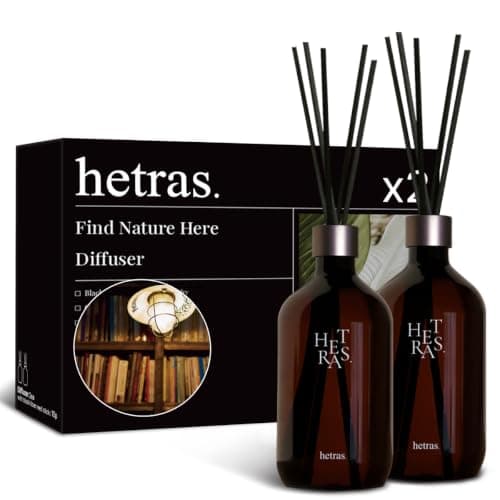 【公式】hetras ヘトラス プレミアム 大容量 ディフューザー Book Store ブックストア 本屋の香り 500ml 2ea 2個入り セット ルームフレグランス リードディフューザー アロマディフューザー 香り インテリア