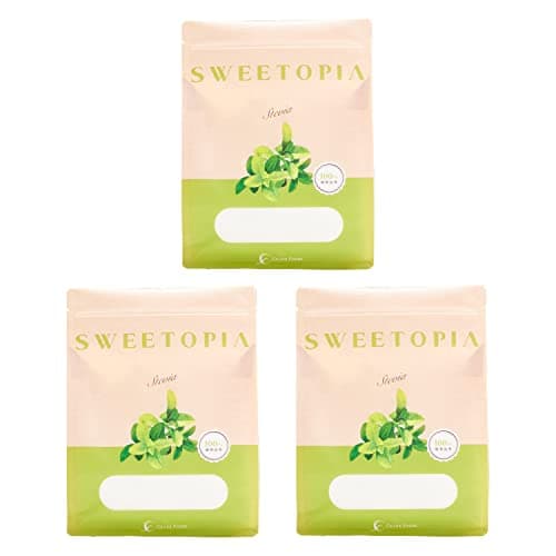 SWEETOPIA (スイートピア) ステビア 800g×3 糖質制限 カロリーゼロ 糖類ゼロ 甘味料 砂糖の約3倍の甘さ ダイエットシュガー