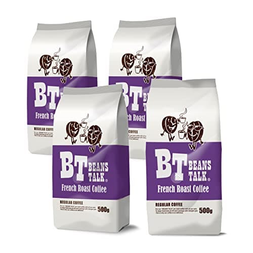 ビーンズトーク コーヒー豆 フレンチロースト ブレンド 深煎り 2kg (500g×4) (【 豆のまま 】) 高級 アラビカ 100%