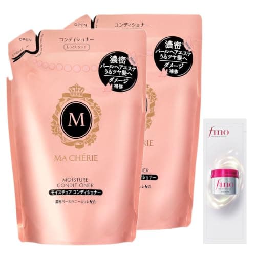 マシェリ MA CHERIE モイスチュア コンディショナー EX 詰め替え 380mL×2個セット+サンプル