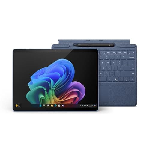 【マイクロソフト 公式ストア限定】2点セット: Surface Pro(第 11 世代) 13インチ Snapdragon X Plus 16GB 512GB サファイア EP2-19226 + Surface Pro キーボード(ペン収納付き スリムペン付き)サファイア 8X6-00209