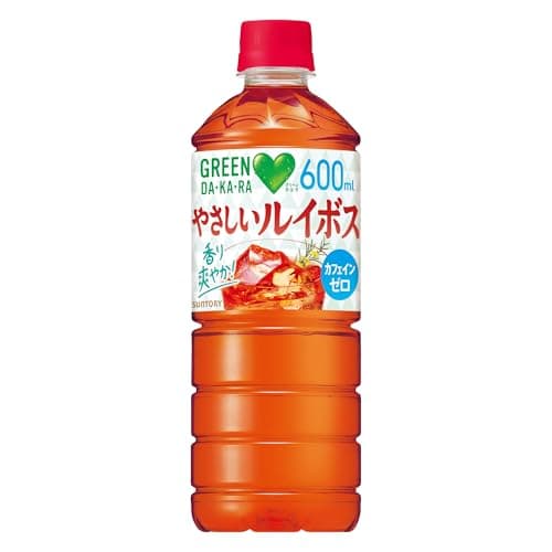 GREEN DA・KA・RA(グリーンダカラ) サントリー グリーンダカラ やさしいルイボス お茶 ノンカフェイン 600ml×24本