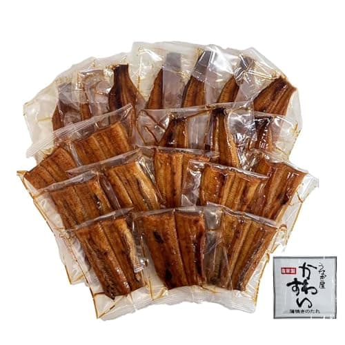 うなぎ屋かわすい うなぎ 国産 蒲焼 メガ盛り カット1kg 小袋タレ付き 山椒別売り 20枚前後 誕生日 プレゼント 冷凍 食品 父の日 母の日