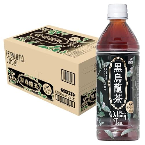 神戸居留地 黒烏龍茶 500ml PET 24本 ウーロン茶 ポリフェノール 300mg含有 すっきり 食事に合う ペットボトル