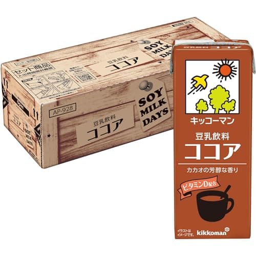 【Amazon.co.jp限定】キッコーマン 豆乳飲料 ココア SOYMILK DAYS 200ml×30本